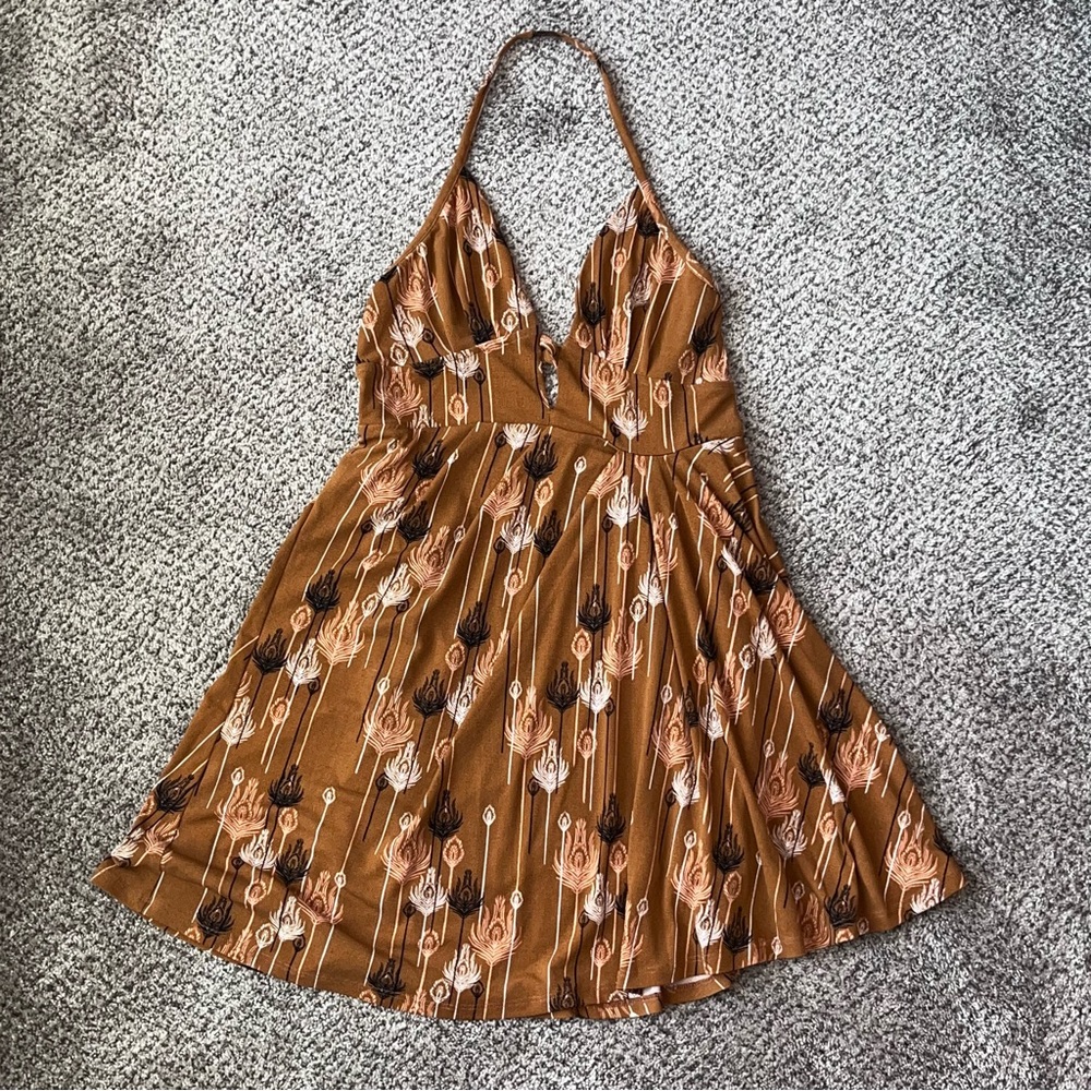 Free People Mini Halter Dress